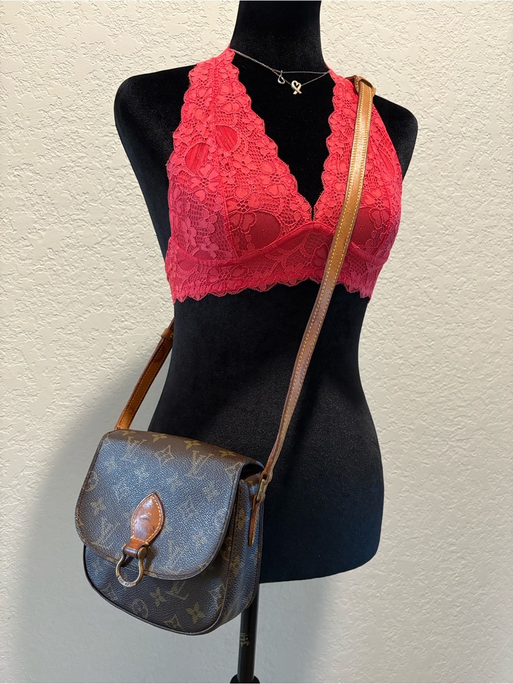 Louis Vuitton Mini 8801VI Saint Cloud Brown Monogram Crossbody Bag